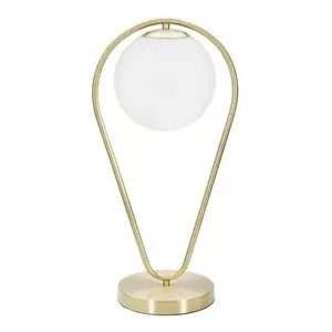 Mauro Ferretti Stolní lampa Glamy Drop 50 cm zlatá obraz