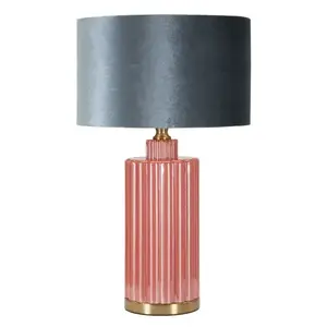 Mauro Ferretti Stolní lampa Helene Tower 70 cm modro-červená obraz