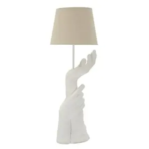 Mauro Ferretti Stolní lampa Life 93 cm bílá obraz