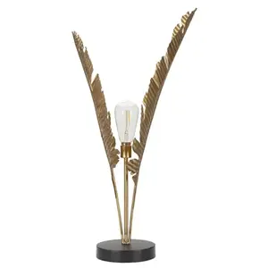 Mauro Ferretti Stolní lampa Palm 65 cm zlatá obraz