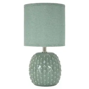Mauro Ferretti Stolní lampa Pontus 27 cm tyrkysová obraz