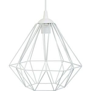 HowHomely Stropní svítidlo Diamond 25 cm bílé obraz