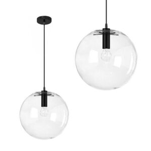 TooLight Stropní svítidlo Lassi Black 30 cm transparentní obraz
