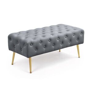 Ak furniture Taburet Monaco grafitový obraz