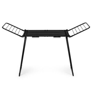 MODERNHOME Teleskopický sušák na prádlo POLYOS 191/260 cm černý obraz