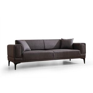 Hanah Home Třímístná rozkládací pohovka Horizon 230 cm tmavě šedá obraz
