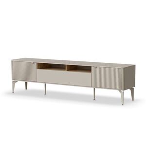 HALMAR TV stolek BELUCI RTV-2 200 cm kašmír/dub cremona obraz
