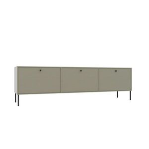 ADRK TV stolek Tilina 3D 180 cm eukalyptus/černý obraz