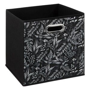 5five Simply Smart Úložný box ORGANIC 31x31 cm černý obraz