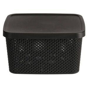 Storage Solutions Úložný koš Simple plus 27 cm černý obraz