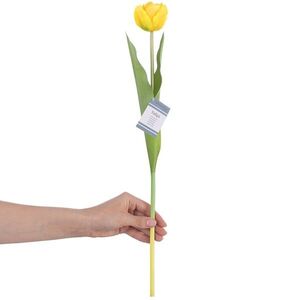 AmeliaHome Umělá květina TULIPI žlutá obraz