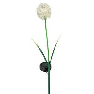 Exner Umělá LED květina BLOOM 70 cm bílá obraz