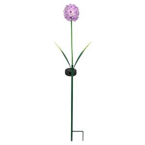 Exner Umělá LED květina BLOOM 70 cm fialová obraz