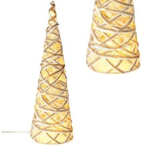Koopman Vánoční LED stromek HOLLY 40 cm teplá bílá obraz