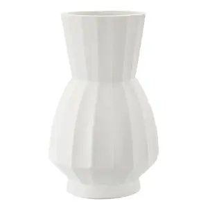 Mauro Ferretti Váza Glint Pot 41 cm bílá obraz