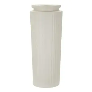 Mauro Ferretti Váza High Pot 80 cm krémová obraz