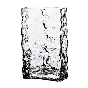 Mondex Váza Serenite 14, 5x7x24 cm čirá obraz