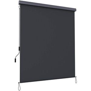 SONGMICS Vertikální markýza Orrine 250x160 cm šedá obraz