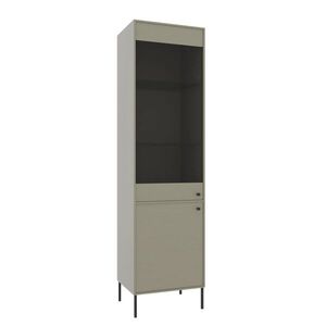 ADRK Vitrína Tilina 52 cm eukalyptus/černá obraz