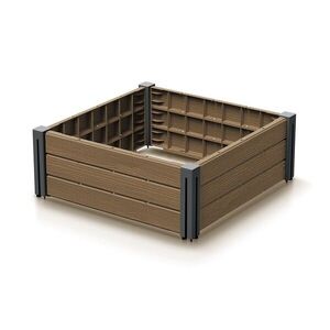 Prosperplast Vyvýšený záhon Bas Planty 61, 8 cm hnědý obraz