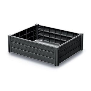 Prosperplast Vyvýšený záhon Bas Planty 75, 6 cm antracitový obraz