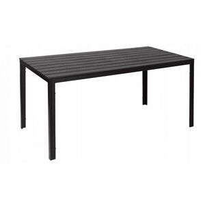 MultiGarden Zahradní cateringový stůl 156x78 cm černý obraz