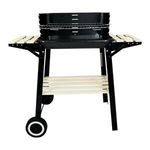 Kontrast Zahradní gril na dřevěné uhlí BBQ1002 černý obraz