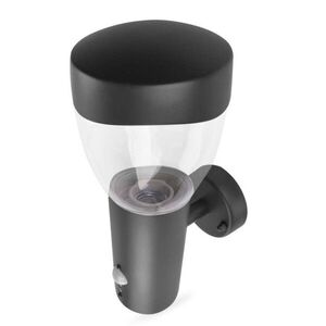 EMOS Zahradní nástěnné svítidlo Arteo s uchycením a čidlem soumraku antracitové obraz