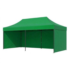 MultiGarden Zahradní rozkládací párty stan Goldie 3x6 m zelený obraz