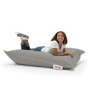 Hanah Home Zahradní sedací vak Cushion 100x100 cm šedý obraz