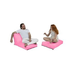 Hanah Home Zahradní sedací vak Siesta Sofa 55/40 cm/ 180/40 cm růžový obraz