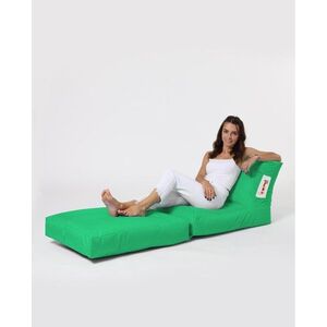 Hanah Home Zahradní sedací vak Siesta Sofa 55/40 cm/ 180/40 cm zelený obraz