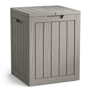 Ak furniture Zahradní úložný box Ezra 113 L šedý obraz