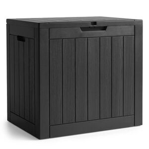 Ak furniture Zahradní úložný box Ezra 117 L černý obraz