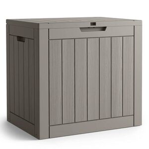 Ak furniture Zahradní úložný box Ezra 117 L šedý obraz