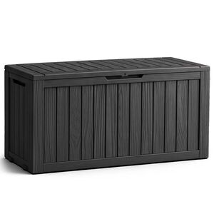 Ak furniture Zahradní úložný box Ezra 272 L černý obraz