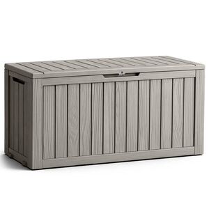 Ak furniture Zahradní úložný box Ezra 272 L šedý obraz