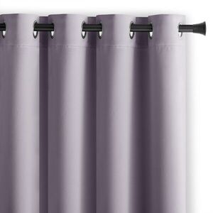 Restilo Závěs AmeliaHome Blackout s průchodkami 140x175 cm růžový, velikost 140x175 obraz