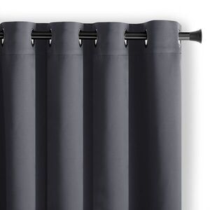 Restilo Závěs AmeliaHome Blackout s průchodkami 140x245 cm šedý, velikost 140x245 obraz