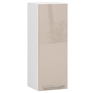 Ak furniture Závěsná kuchyňská skříňka Olivie W 30 cm bílá/cappuccino obraz