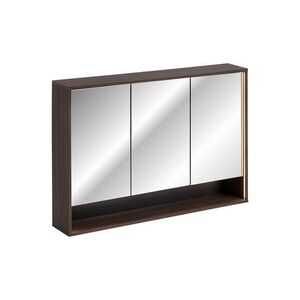 Comad Závěsná LED zrcadlová skříňka Dorothy 84-120-3D dub ristretto obraz