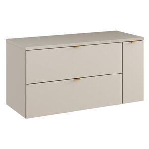 Comad Závěsná skříňka pod umyvadlo Dalia Cashmere s deskou 100 cm kašmírová obraz