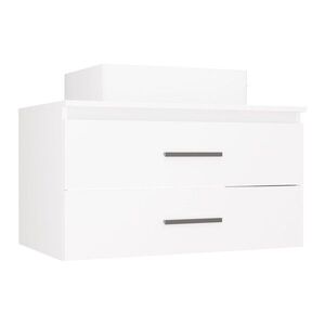 TP Living Závěsná skříňka s deskou a umyvadlem Nel 2S 80 cm bílá obraz