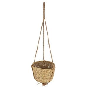 Esschert Design Závěsný květináč BOHO 20 cm béžový obraz