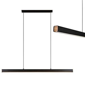 TooLight Závěsný LED lustr APP1447-CP 80 cm černý/neutrální bílá obraz