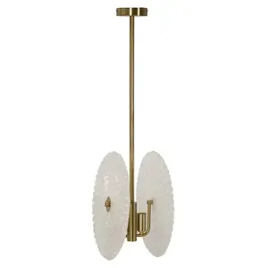 Mauro Ferretti Závěsný lustr Glass 80 cm zlatý obraz