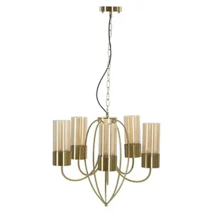 Mauro Ferretti Závěsný lustr Versailles 60 cm zlatý II obraz