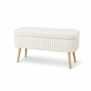 Lavice s úložným prostorem OSLO LINEN TOSCANO obraz