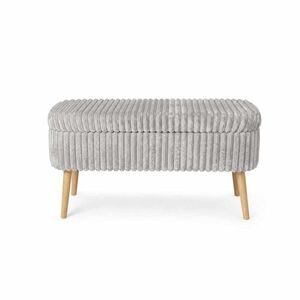 Lavice s úložným prostorem OSLO LINEN TOSCANO obraz