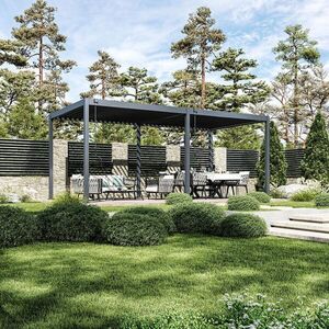 Bioklimatická pergola ECO 6x3 m Rojaplast obraz